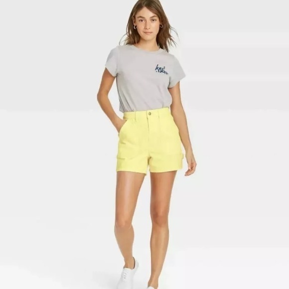 Universal Thread Highest Rise Midi Carpenter Shorts | 14 - Picture 1 of 9